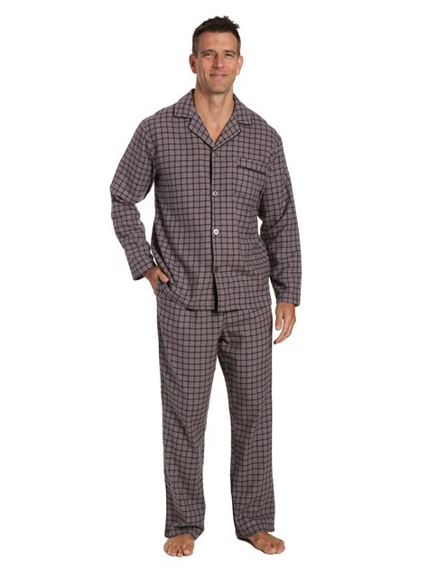 men's flannelette pyjama sets.